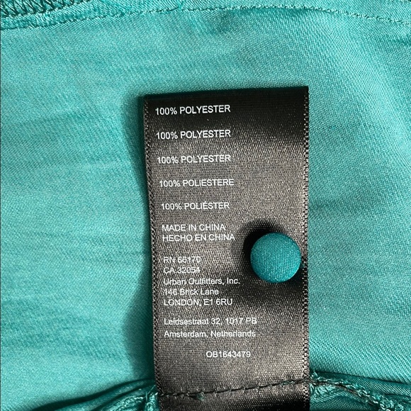 Anthropologie Blue Long Sleeve Ruffled Blouse - Picture 6 of 10